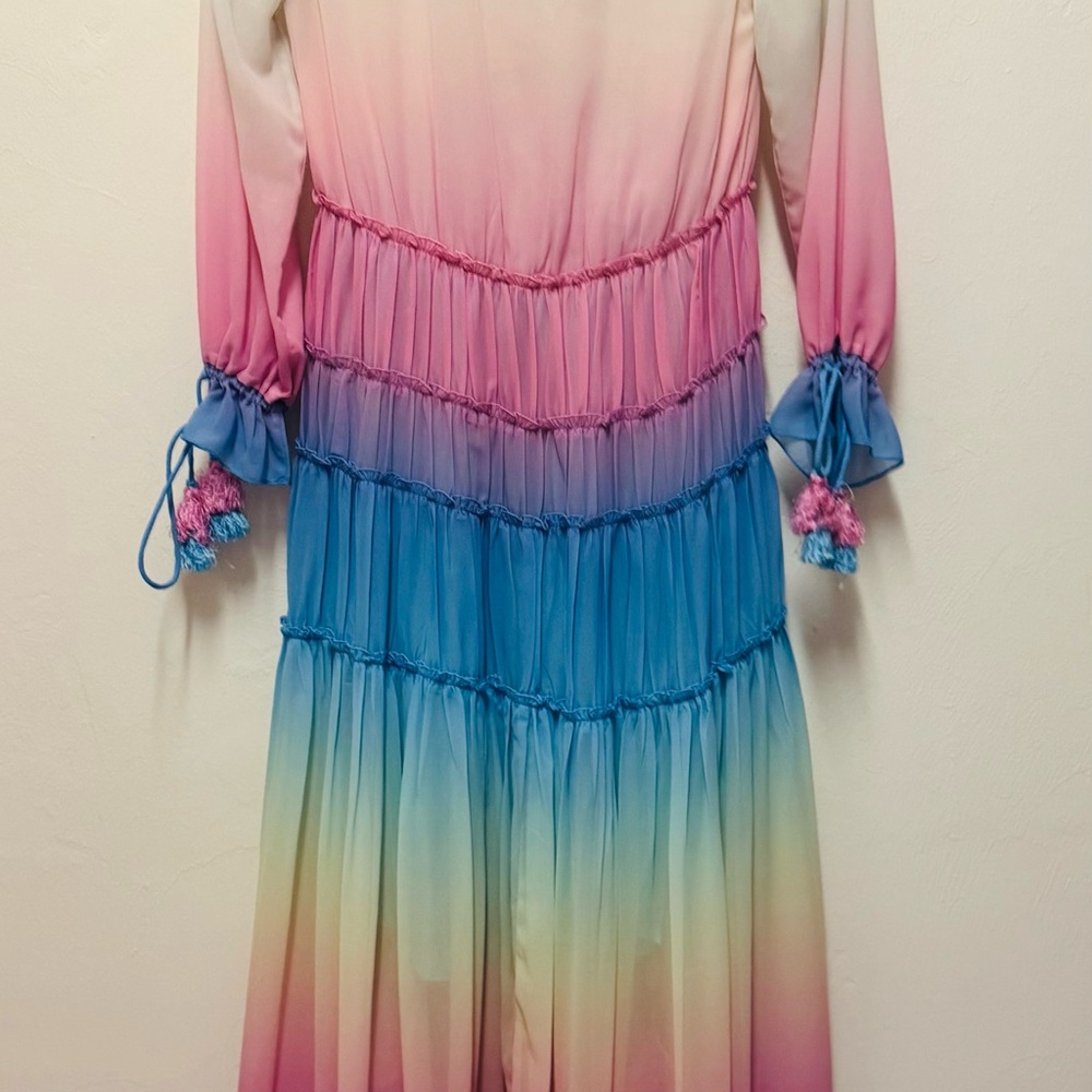 Colorful Gradient Maxi Dress - Picture 5 of 5